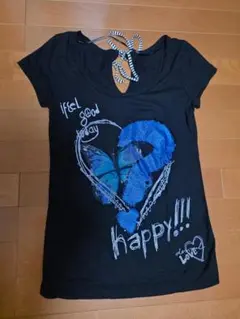 Desigual 半袖 Tシャツ 蝶々 ハートのサムネイル