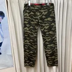カモフラ　パンツ アズールバイマウジー　y2k 平成　ギャル男　古着のサムネイル
