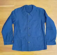 モールスキン　フレンチワークジャケット　ユーロヴィンテージ