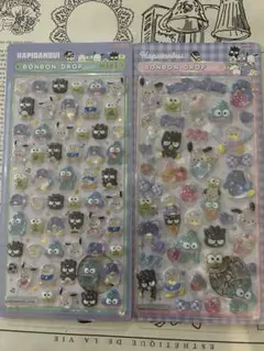 【国内正規品】ボンボンドロップシール　はぴだんぶい　第二弾　ミニ　2点セット