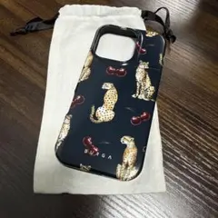 BURGA Cougar ヒョウ柄チェリー iPhone16pro