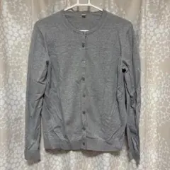 UNIQLO カーディガン　グレー　XLサイズ