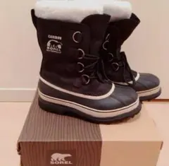 SOREL ブーツ カリブー 24.5 スノーブーツ