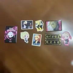 マイキー　佐野万次郎　龍宮寺堅　東京リベンジャーズ ステッカーセット 7枚＋封筒