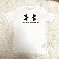 UNDER ARMOUR ホワイト Tシャツ SM/MD