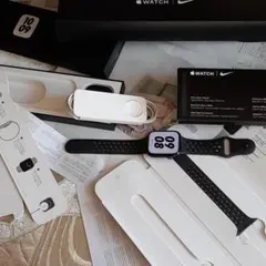 箱付 シリーズ7 NIKE/45MM セルラー アップルウォッチ Apple