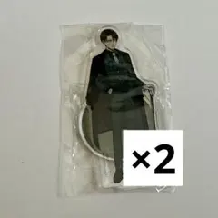 進撃の巨人 リヴァイ アクスタ アニメイト ポイント景品　2個セット