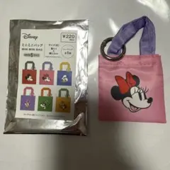 キャンドゥ　ディズニー　トレーディング　ミニミニバッグ　ミニー