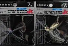 2Pセット　7ｇ　ブラックシャッド　ウィードシャッド　クルコマJr　イッセイのサムネイル