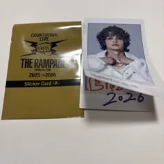 与那嶺瑠唯　ステッカーカード　シクレ