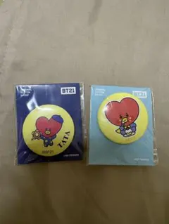 BT21 TATA バッジ 2個セット