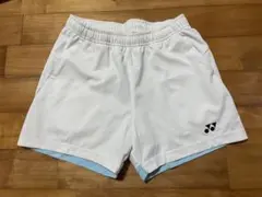 ヨネックス レディースショートパンツ ホワイトL