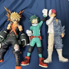 僕のヒーローアカデミア一番くじフィギュア3点セット - メルカリ