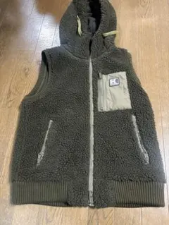 HELLY HANSEN ヘリーハンセン　ボア　ベスト　カーキ
