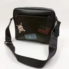 現行✨極美品 COACH フライトバッグ 19・ヴァーシティ ショルダー 