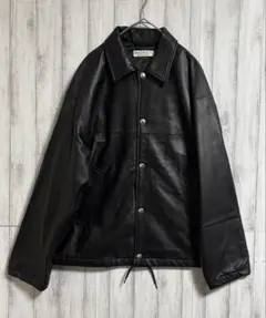 B&Y ユナイテッドアローズ レザーコーチジャケット - メルカリ