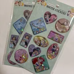 【入手困難】ウォーターシール　ディズニー　プリンセス　2点