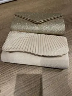 エレガントなパーティーバッグ 2点セット