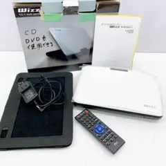 Wizz DVDプレーヤー DV-PT1060 10インチ ACアダプター付き - メルカリ