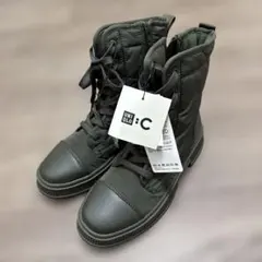 UNIQLO C ユニクロシー　パデッドレースアップブーツ　23.5 未使用品