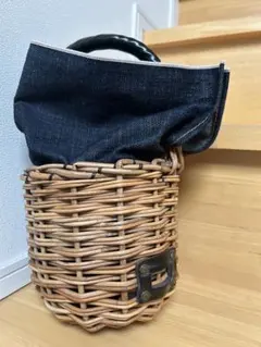 エバゴス ファー付 かごバッグ - メルカリ