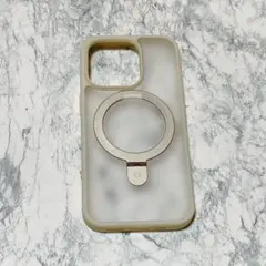 CASEKOO iPhone14Pro 用 ケース 隠しスタンド /ゴールド