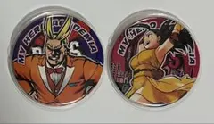 ヒロアカ　オールマイト　八百万百　缶バッジ