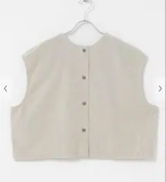 新品タグ付き　かぐれ　コットンベルベット2WAYベスト　アーバンリサーチドアーズ