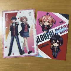 カラフルピーチ クリアファイル&ノート