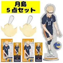 ハイキュー!!　一番くじ　最強の挑戦者　H賞 G賞 I賞　月島 蛍　5点セット