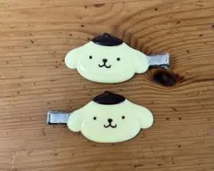 サンリオ　ポムポムプリン　前髪クリップ