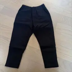 キッズ ロングパンツ ブラック 110cmのサムネイル