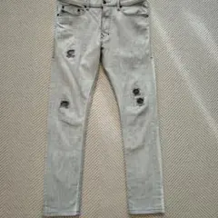 ダファー☆22SS DAMAGE＆REPAIR SUPER SKINNY☆デニム - メルカリ