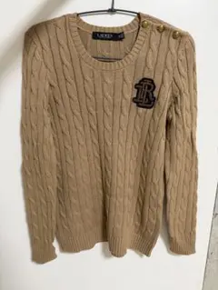 LAUREN RALPH LAUREN ケーブルエンブレム ニット セーターのサムネイル