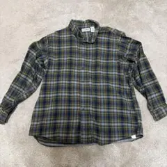 90s Llbean USA製　ネルシャツ チェックシャツ