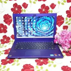 Win11 SSD256GB メモリ8G 大人気ブルーVIAO 初期設定済み - メルカリ