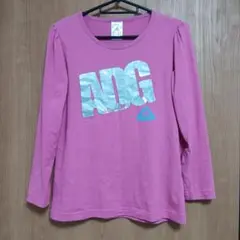 adidas ADG ロゴ長袖カットソー 160cm