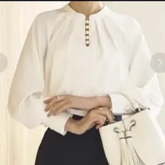 RUIRUE BOUTIQUE ルイルエブティック ブラウス ホワイト M