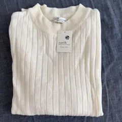 タグ付き　earth music&ecology 薄手セーター