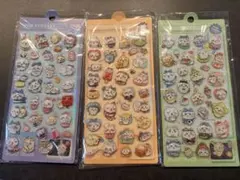 【ちいかわ】シール3パックセット