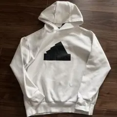 adidasアディダス☆ホワイト パーカー