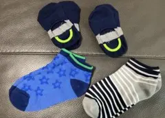 靴下2足セット19-21サイズ 덤