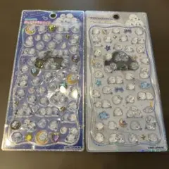 プチドロップステッカー　ジュエルプチドロップ　シマエナガ