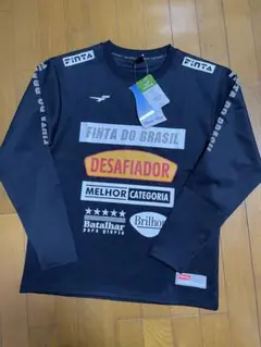 L フィンタ Finta 長袖ジャージ ブラック ドライ サッカー フットサルのサムネイル