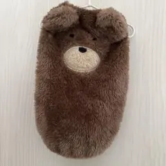 【商品名】秋冬 ぬいぐるみ ベスト かわいいクマ柄 3D耳のサムネイル