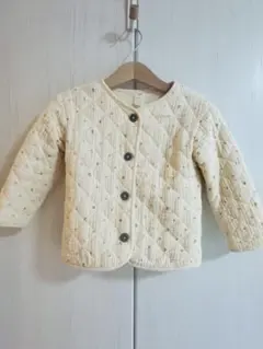 H&M キルティングジャケット 花柄 90cm