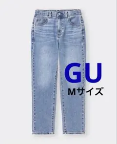 GU スリムテーパードアンクルジーンズ　M