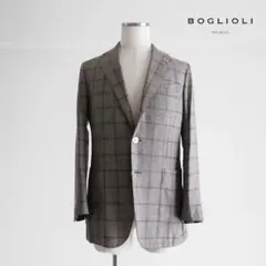 BOGLIOLI チェック柄 テーラードジャケット - メルカリ