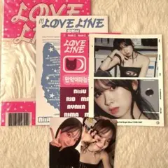 niziu love line タレントカード