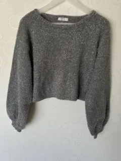 ショート丈セーター